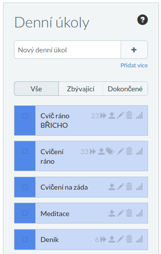 habitica - denní úkoly - koud.cz