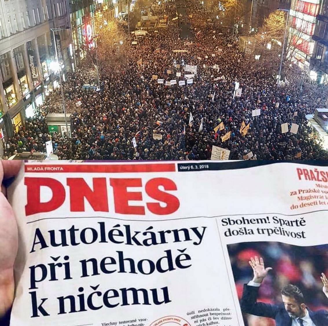Autolékárnička versus demokracie. Rád bych bojoval za obojí (Ondřej Koudela)