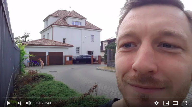 Ondřejovo první video pro PrPom tým